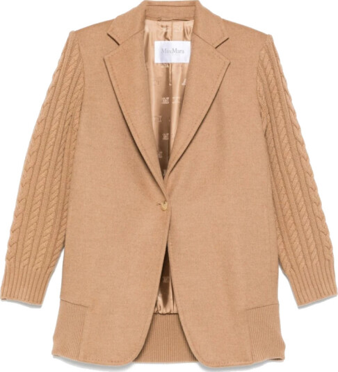 Max Mara Dame Jakker Brun S, Max Mara Dame Jakker Brun S,