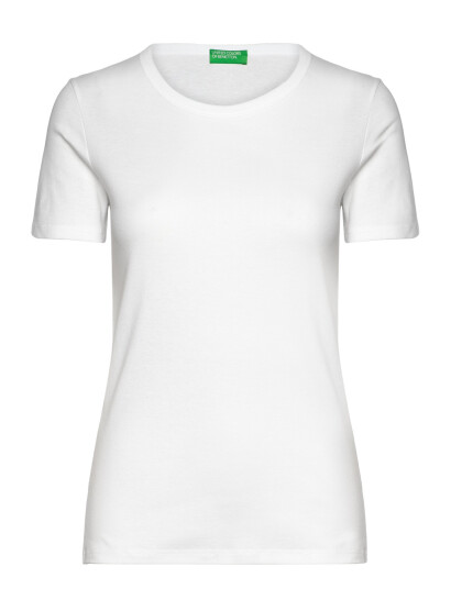 United Colors of Benetton T-Shirt - White - XXS