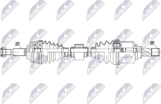 Drivaksel NTY NPW RE 243