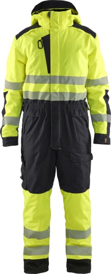 Blåkläder Vinterkjeledress 6725 Varsel, Gul/Svart MS