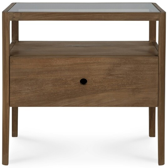 Ethnicraft Spindle Nattbord Teak Ethnicraft Spindle Nattbord Teak