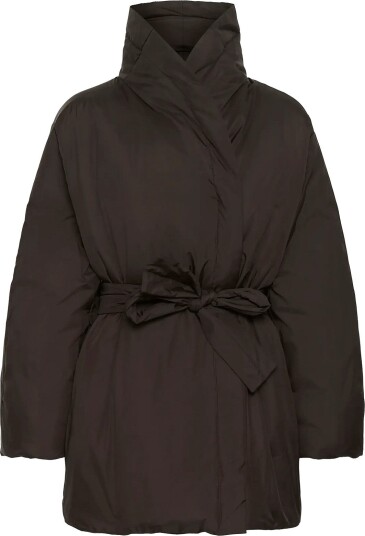 InWear Zinnahiw Short Cocoon Coat CHOCOLATE BROWN 32