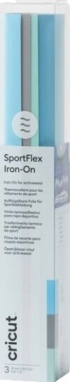 Cricut Sportflex Iron On 28X30 Cm 3 Arks Prøvesett Spa Day