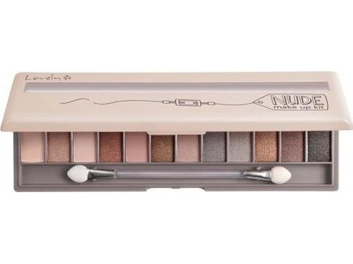 Lovely Make Up Kit Paleta Øyenskygge Nude 13G