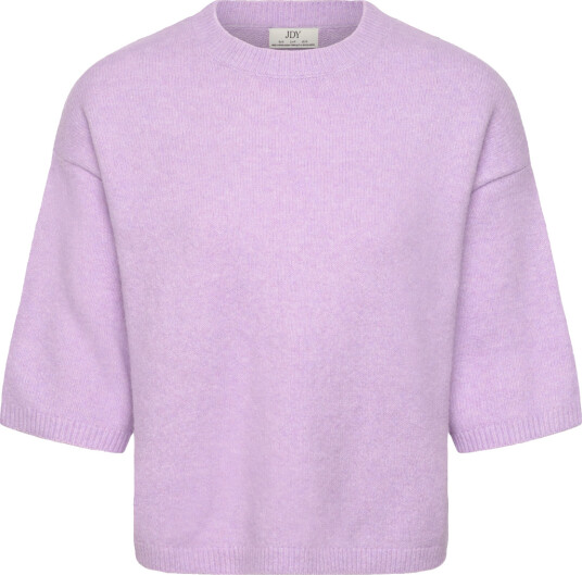 JDY Jdychloe Life 3/4 On Pullover Knt Noos Purple S JDY Jdychloe Life 3/4 On Pullover Knt Noos Purple S