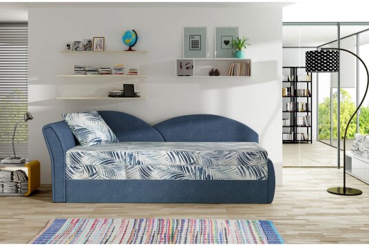 Chasidi Sovesofa Blå/Hvit
