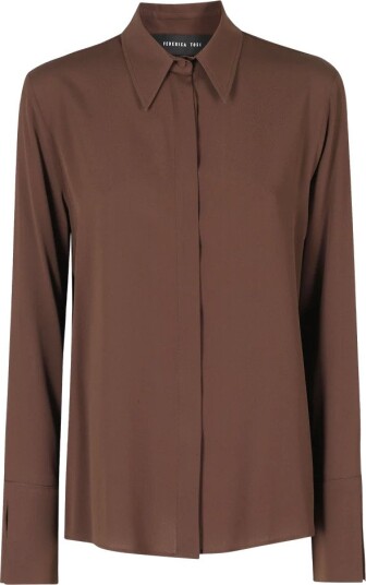 Federica Tosi Dame Bluser & Skjorter Brun XS,