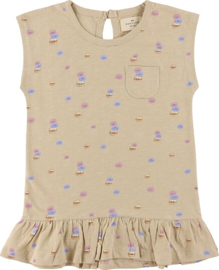 Monsieur Mini Kjole Mini Macaron Mandel Monsieur Mini 1 2 år 80 92 Kjole Beige Monsieur Mini Kjole Mini Macaron Mandel Monsieur Mini 1 2 år 80 92 Kjole Beige