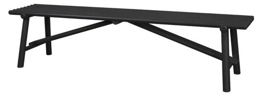 Cane-line Sticks benk Lava grey 190 cm Grå