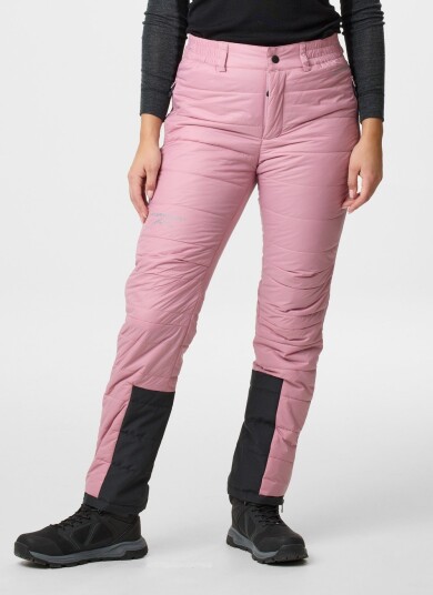Swedemount Östersund Warm Pant 2.0 W Dusty Rose/Charcoal 34 Overdragsbukser