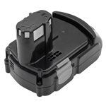 Hitachi CJ 18DLX batteri (2000 mAh 18 V, Sort)