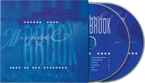 Michael Brook Cobalt Blue & Live at The Aquarium CD