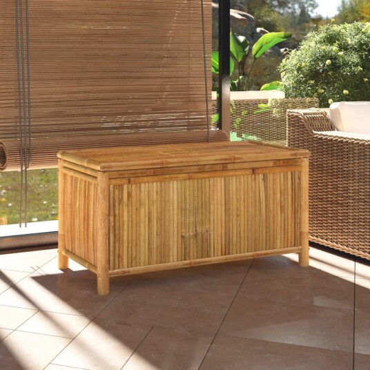vidaXL Putekasse 110x52x55 cm bambus