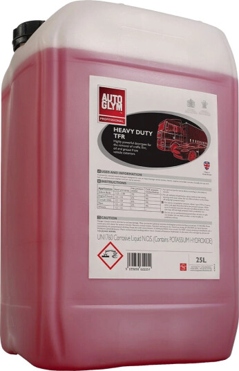 Autoglym Proffesional Heavy Duty TFR 25L Storbilvask 25 liter dunk