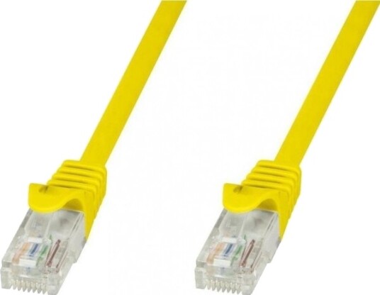 Techly Icoc Cca5u 015 Yet 1,5 M Cat5e U/Utp Utp Rj 45 Rj 45 Gult
