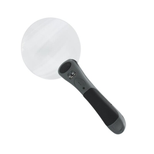 Håndholdt Forstørrelsesglass med LED-Lys (2.5x) Håndholdt Forstørrelsesglass med LED-Lys (2.5x)