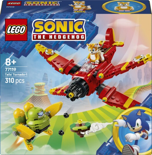 Lego Tornado-1: Tails' Tøffe Fly