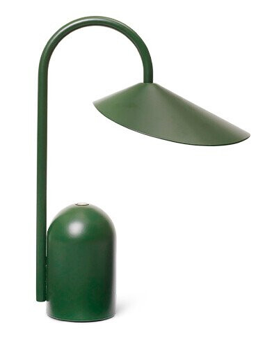 Ferm Living Arum Portable Bordlampe Grass Green Ferm Living Arum Portable Bordlampe Grass Green