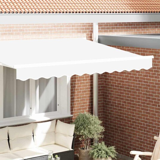 markisedekorasjon for 3 m ramme Hvit 2.8x0.2 m