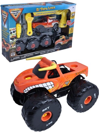 Monster Jam El Toro Loco bygg din egen Monstertruck lekebil