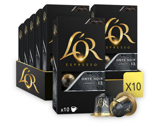 L'OR Espresso 12 Onyx - 10 capsules L'OR Espresso 12 Onyx - 10 capsules
