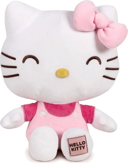 Hello Kitty Hello Kitty Plush With Patch 25Cm Pink - MULTI COLOURED - One Size