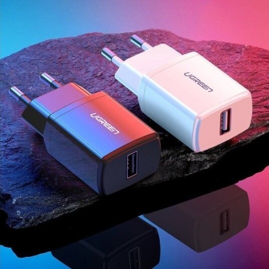 Ugreen ED011 Vegglader USB 2.1A Svart Ugreen ED011 Vegglader USB 2.1A Svart