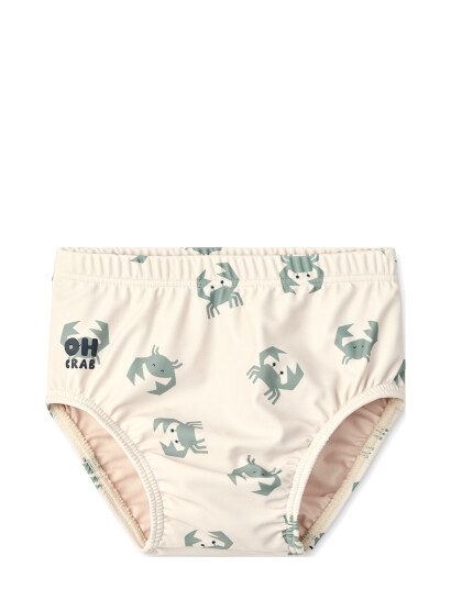 Liewood Anthony Baby Printed Swim Pants - Beige - 68