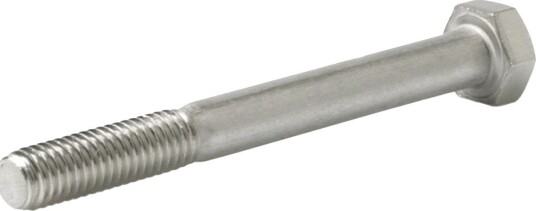 Schäfer & Peters 0931480630 Sekskantskrue M6 DIN 931, M6S A4/80, 200-pakk M6 x 30 mm, Innfesting