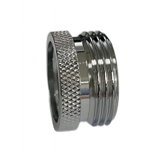 Altech Overgang Forkrommet 1/2"-3/4" Innv, 3/4-1/2" utv 1/2"X3/4"