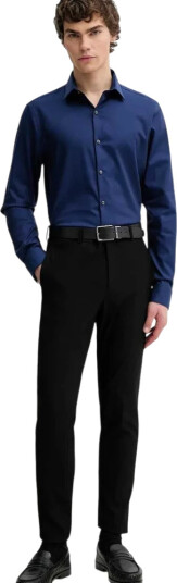 Calvin Klein Herre Skjorter Blå L,