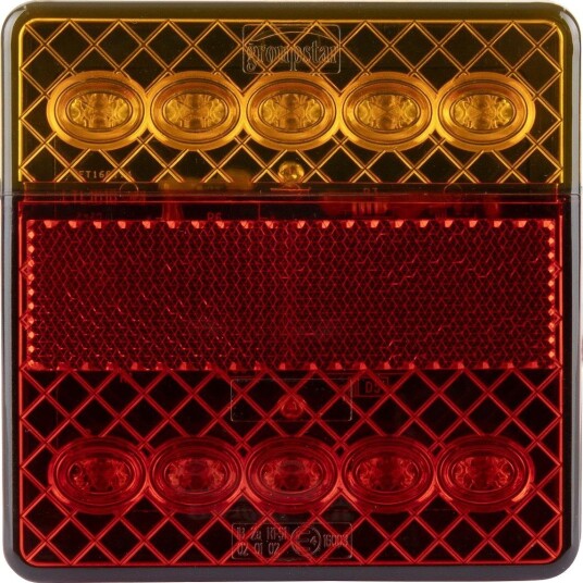 CJ 543738 Baklys led, 100x100 mm, Verksted & bil CJ 543738 Baklys led, 100x100 mm, Verksted & bil