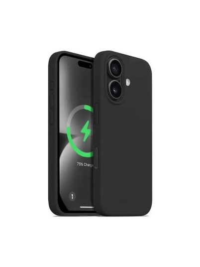 CRONG Color Cover Magnetic   iPhone 16 Plus MagSafe Case Black