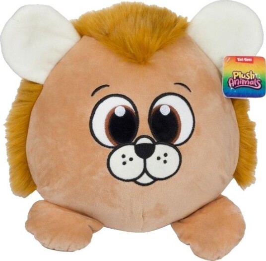 Løve Koseball Rund Bamse Med Store Øyne 30cm