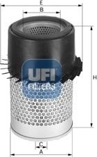 UFI 27.902.00 Luftfilter UFI 27.902.00 Luftfilter