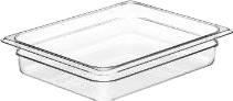 Kantine Cambro 1/2Gn 3.9L 32.5X26.5X6.5Cm Polycarbonat Klar,6 Stk/Krt