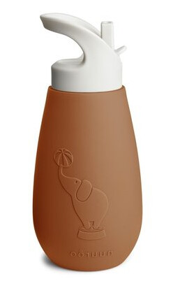 Nuuroo Drikkeflaske for barn Pax silikon Caramel Café 350 ml