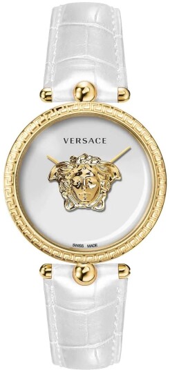 Versace Dameklokke VECO02822 Palazzo Hvit/Lær Ø39 mm