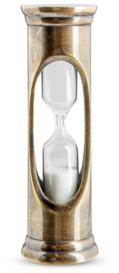 Timglas 3 minuter brons Timglas 3 minuter brons