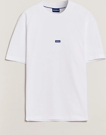 HUGO Nieros Crew Neck T-Shirt White