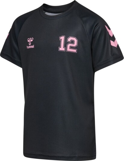 Hummel T skjorte hmlShimmer Svart/Brudekjole Rose 4 år 104 T skjorte
