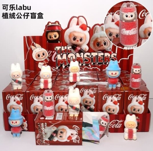 24 delt Coke blindbokssett Adventskalender lykkeanheng smykker barnegave