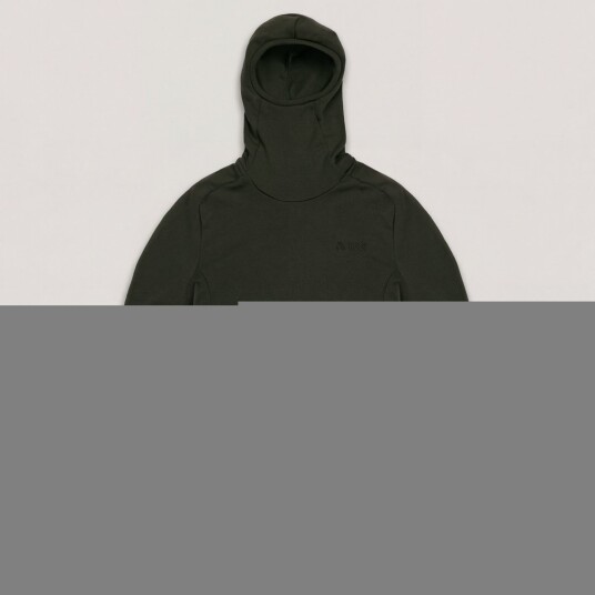 Janus Airwool Merino 260 Hood M Forest Night S