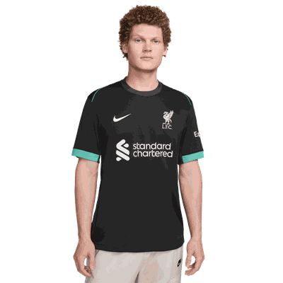 Nike Liverpool FC Dri-FIT Jersey Stadium Away 24/25 fotballdrakt herre Grønn L