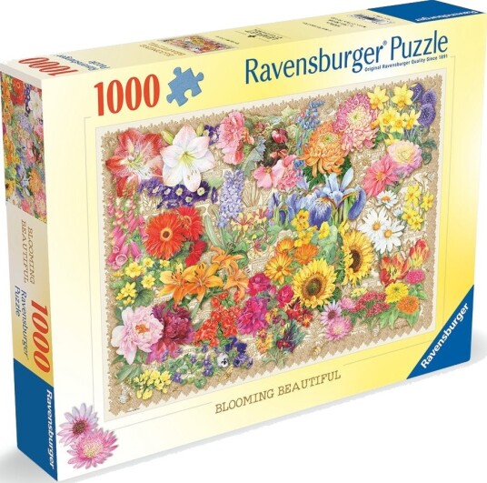 Puslespill 1000 Blomster Ravensburger Puslespill 1000 Blomster Ravensburger