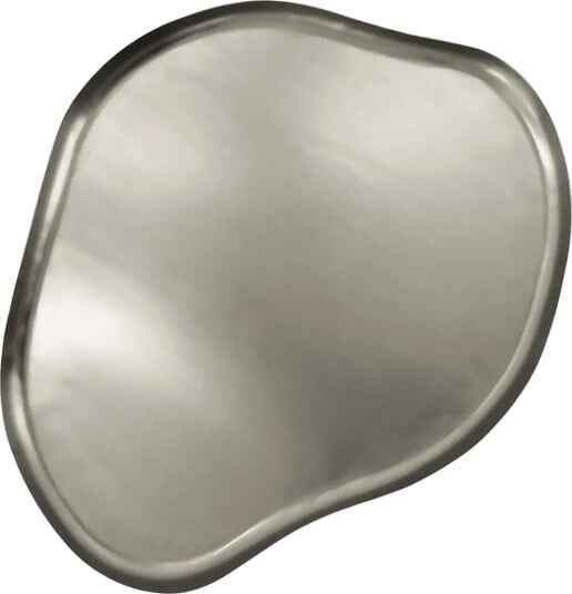 house doctor Tray Hdosea Silver Finish   SILVER FINISH   41X35X2 cm