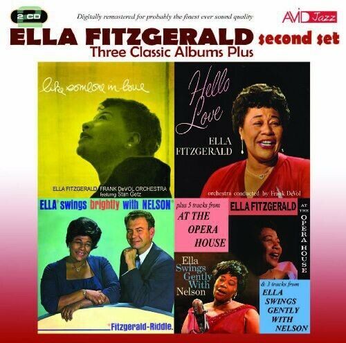 MediaTronixs Ella Fitzgerald : Three Classic Albums Plus CD Pre-Owned