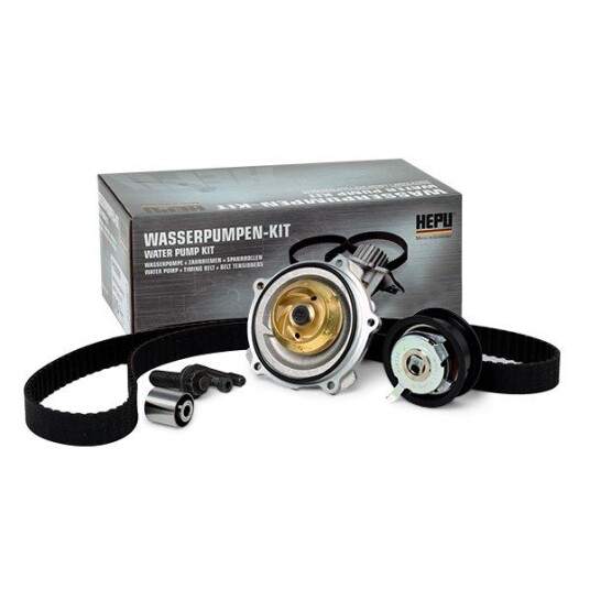 Vannpumpe + tannremmsett HEPU PK05420 Vannpumpe + tannremmsett HEPU PK05420
