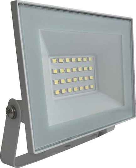 V Tac 20W LED lyskaster IP65 hvit utførelse 6500K utendørs Kulør : Kald