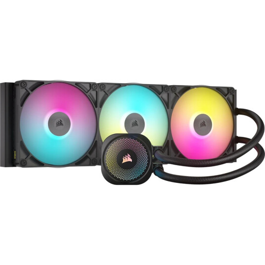 Corsair iCUE LINK TITAN 420 RX RGB AIO Kjøler sort